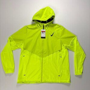 Nike Mens AeroSwift Storm-Fit Aerogami Jacket Yellow Sz L NWT Running $275 MSRP